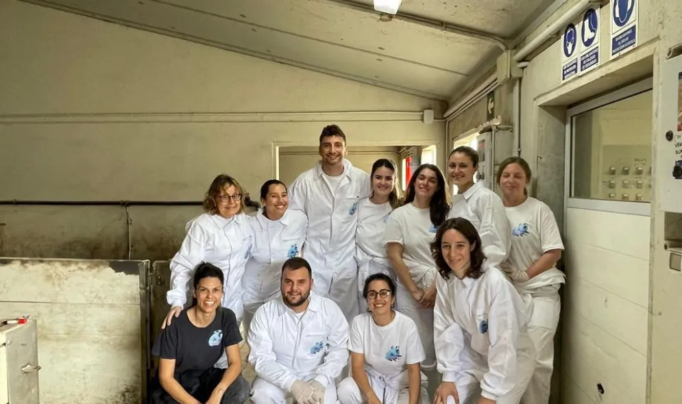 Visitas del alumnado del Máster en Sanidad y Producción Porcina a granjas del Grupo Jorge