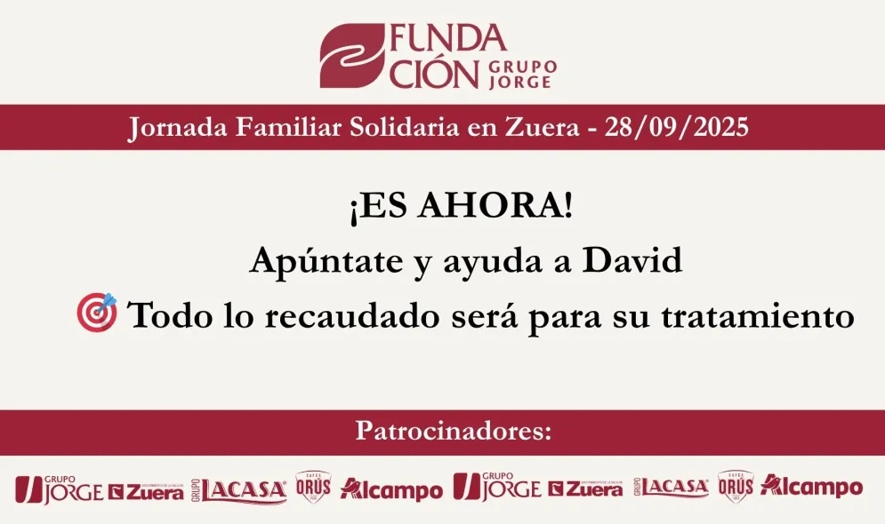 ¡Es ahora! jornada solidaria 28/09