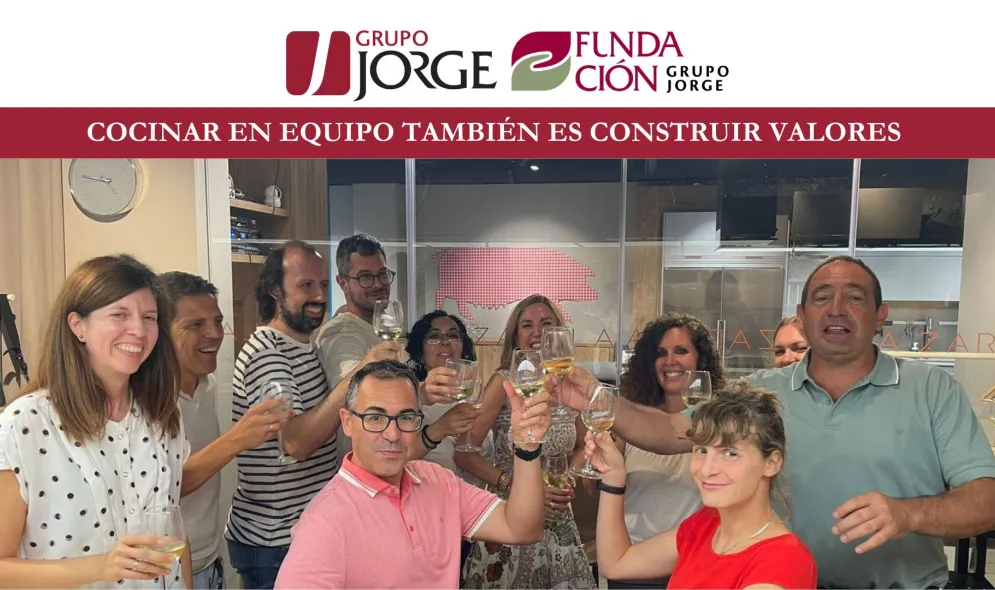 Cocinar en equipo también es construir en valores