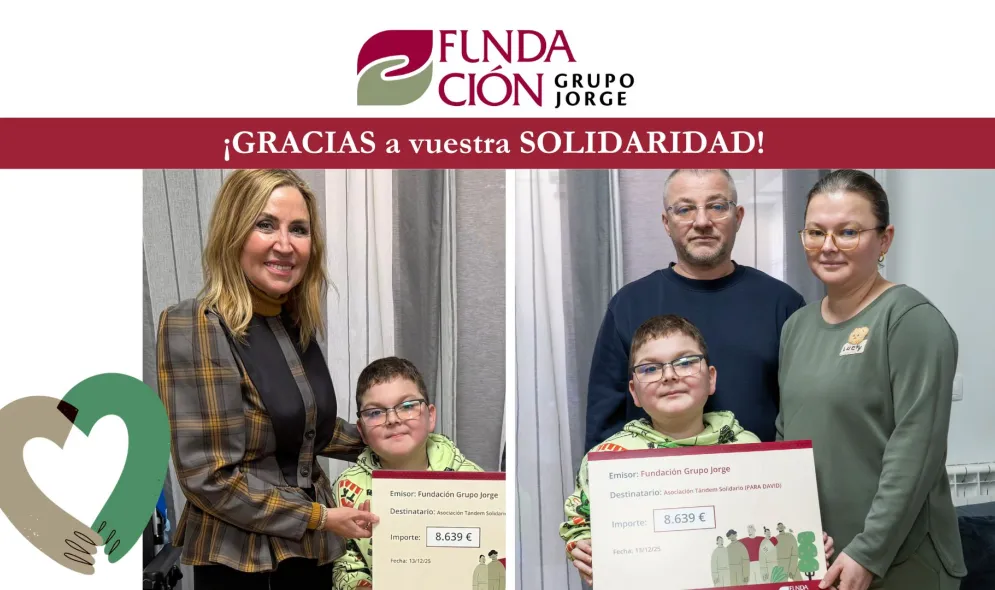 Gracias por vuestra generosidad