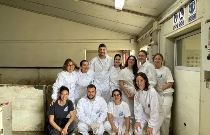 Visitas del alumnado del Máster en Sanidad y Producción Porcina a granjas del Grupo Jorge